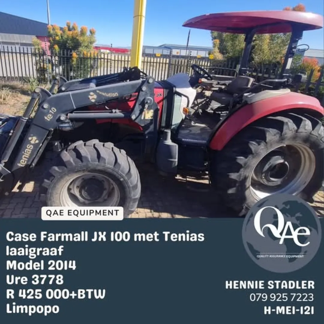 Case Farmall JX100 |  QAC Equipment