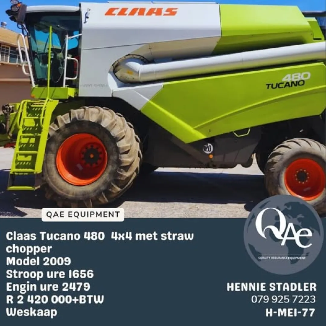 Claas Tucano 480  |  QAC Equipment