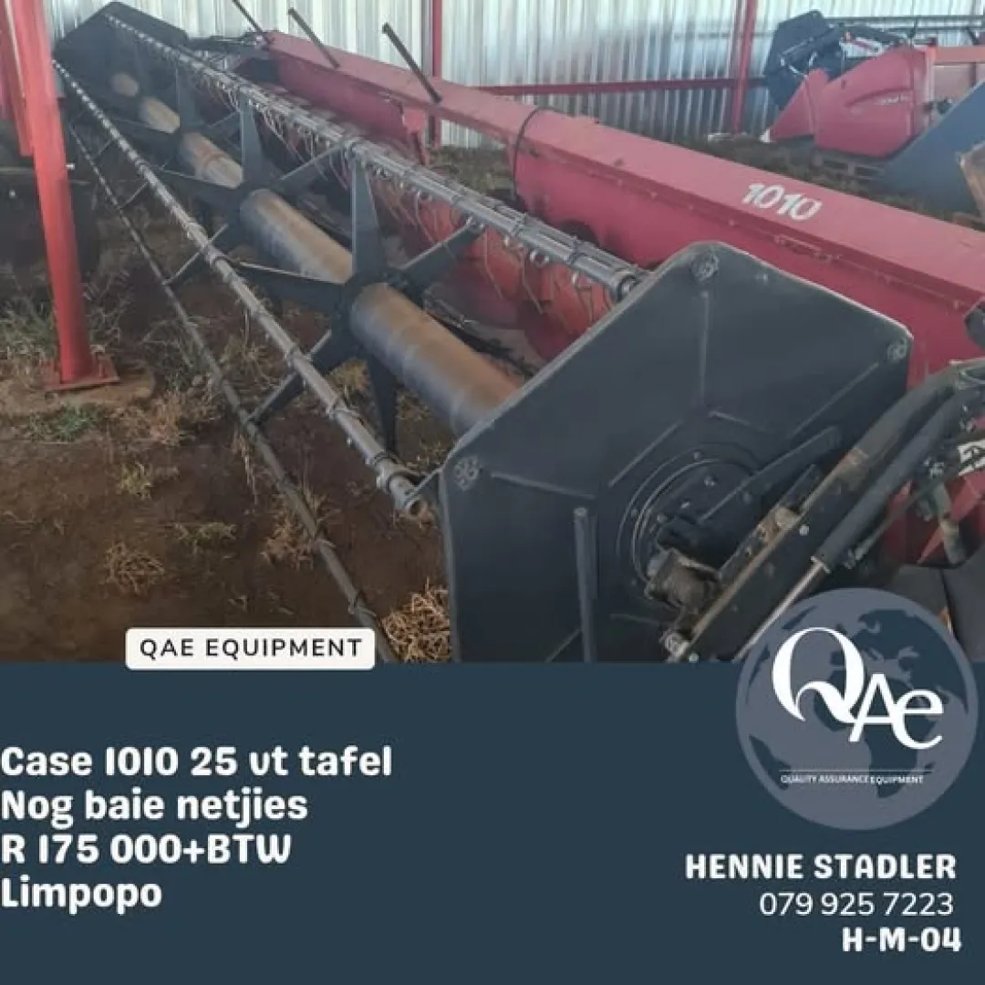 Case 1010vt tafel |  QAC Equipment