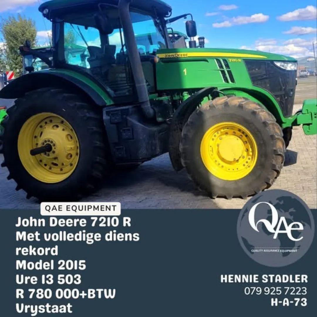 John Deere 7210R  |  QAC Equipment