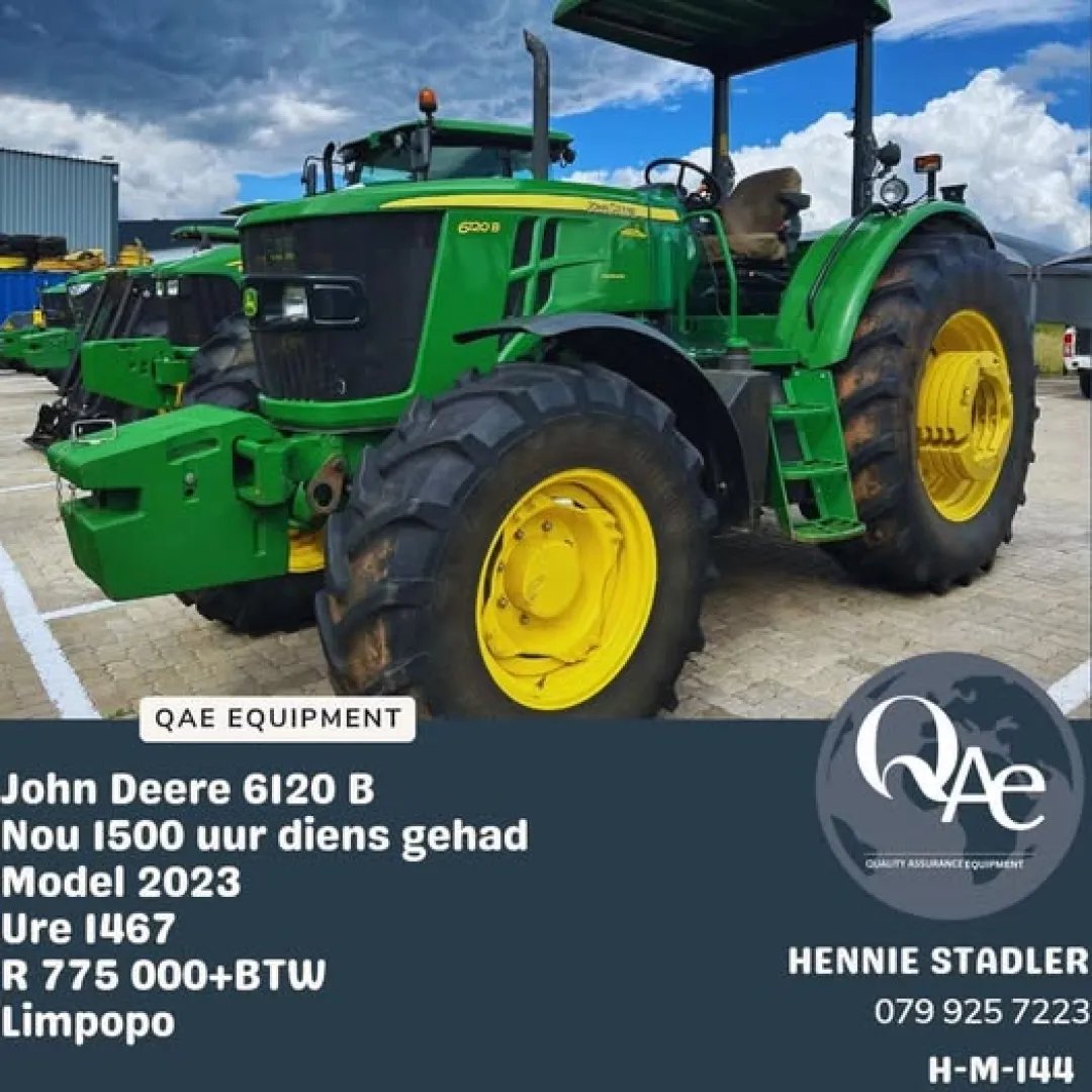 John Deere 6120B 1464 Ure |  QAC Equipment