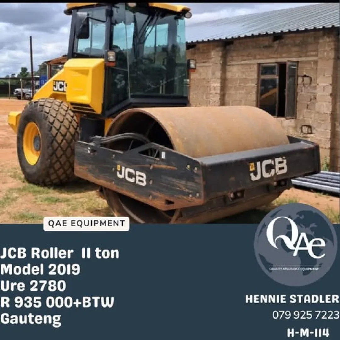 JCB Roller 11 Ton 2019 |  QAC Equipment
