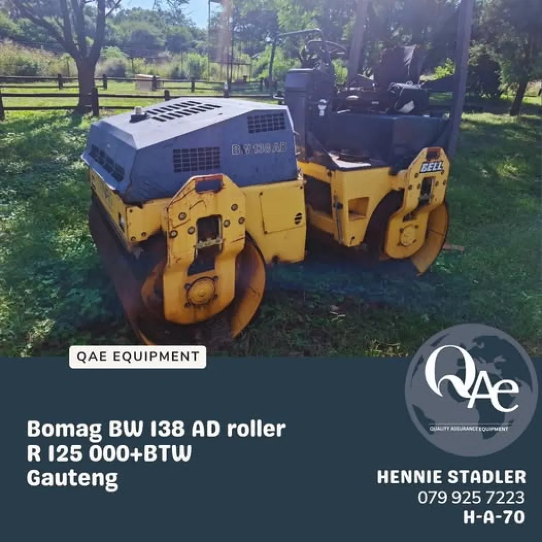 Bomag BW Roller | QAC Equipment