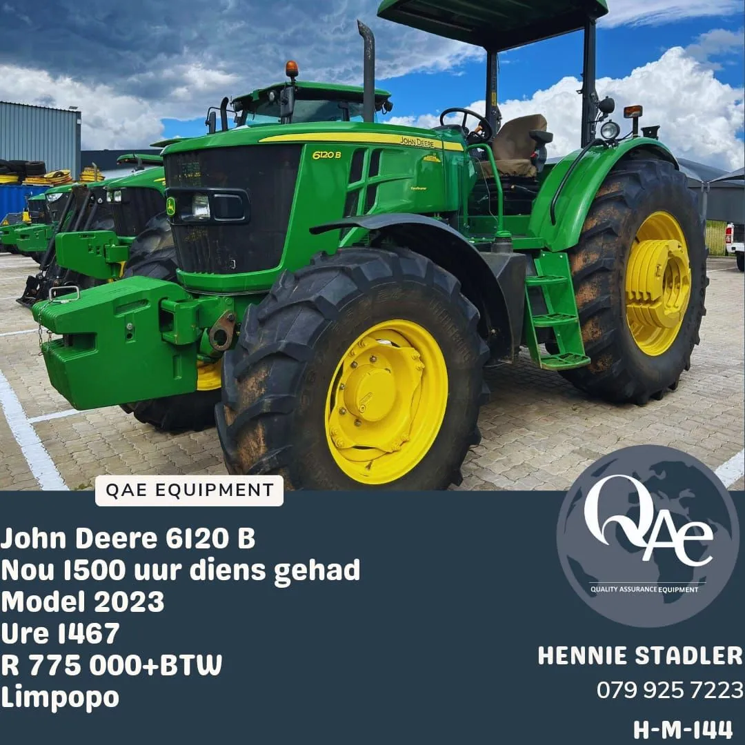 John Deere 6120B 2023 model | QAC Equipment