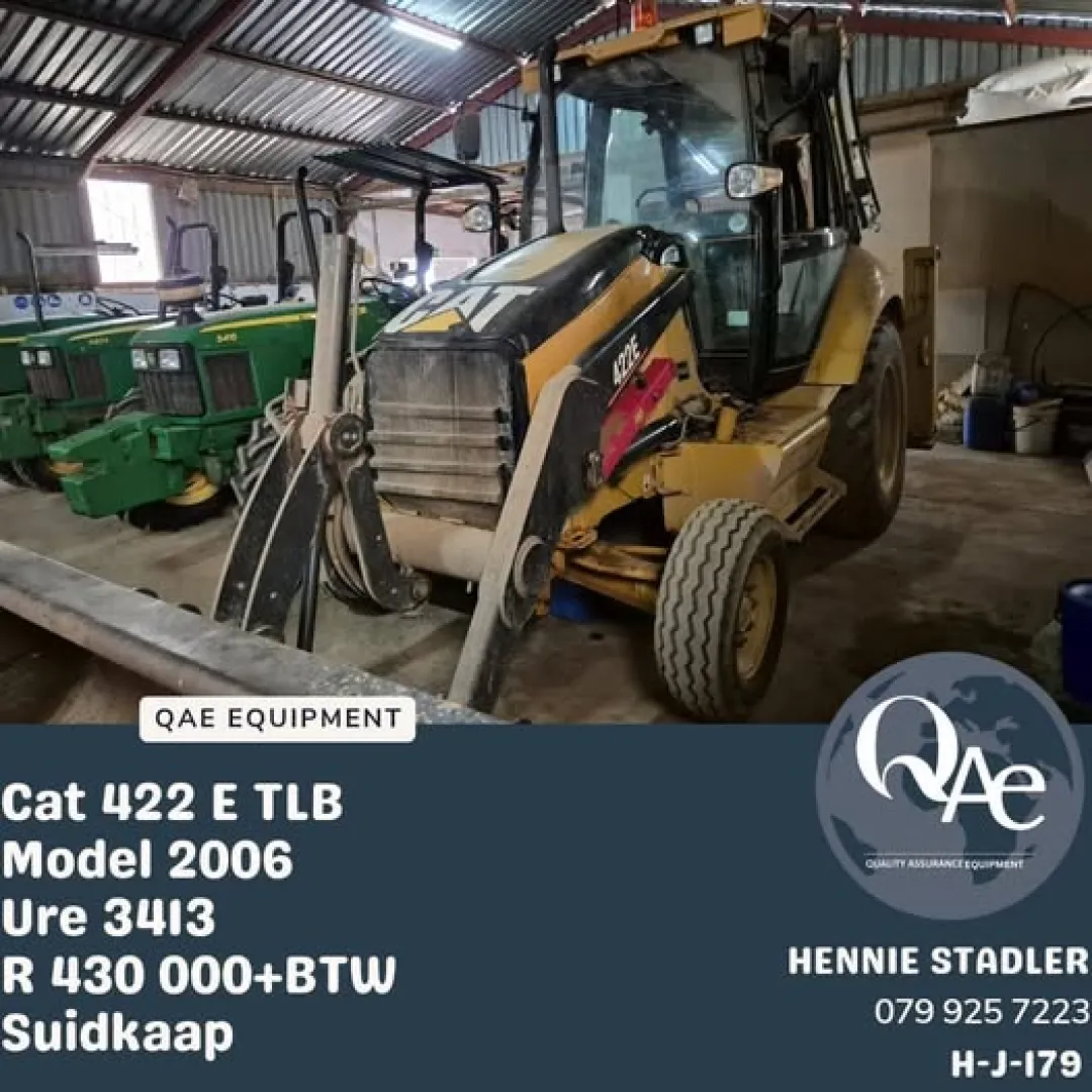CAT 422E TLB 2006 model | QAC Equipment