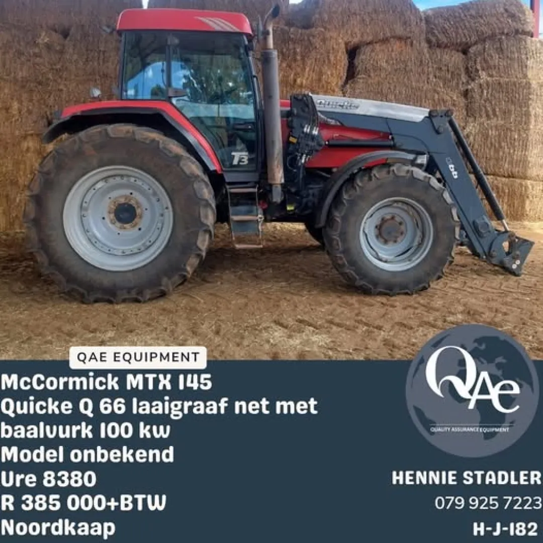 McCormick MTX 145 | QAC Equipment