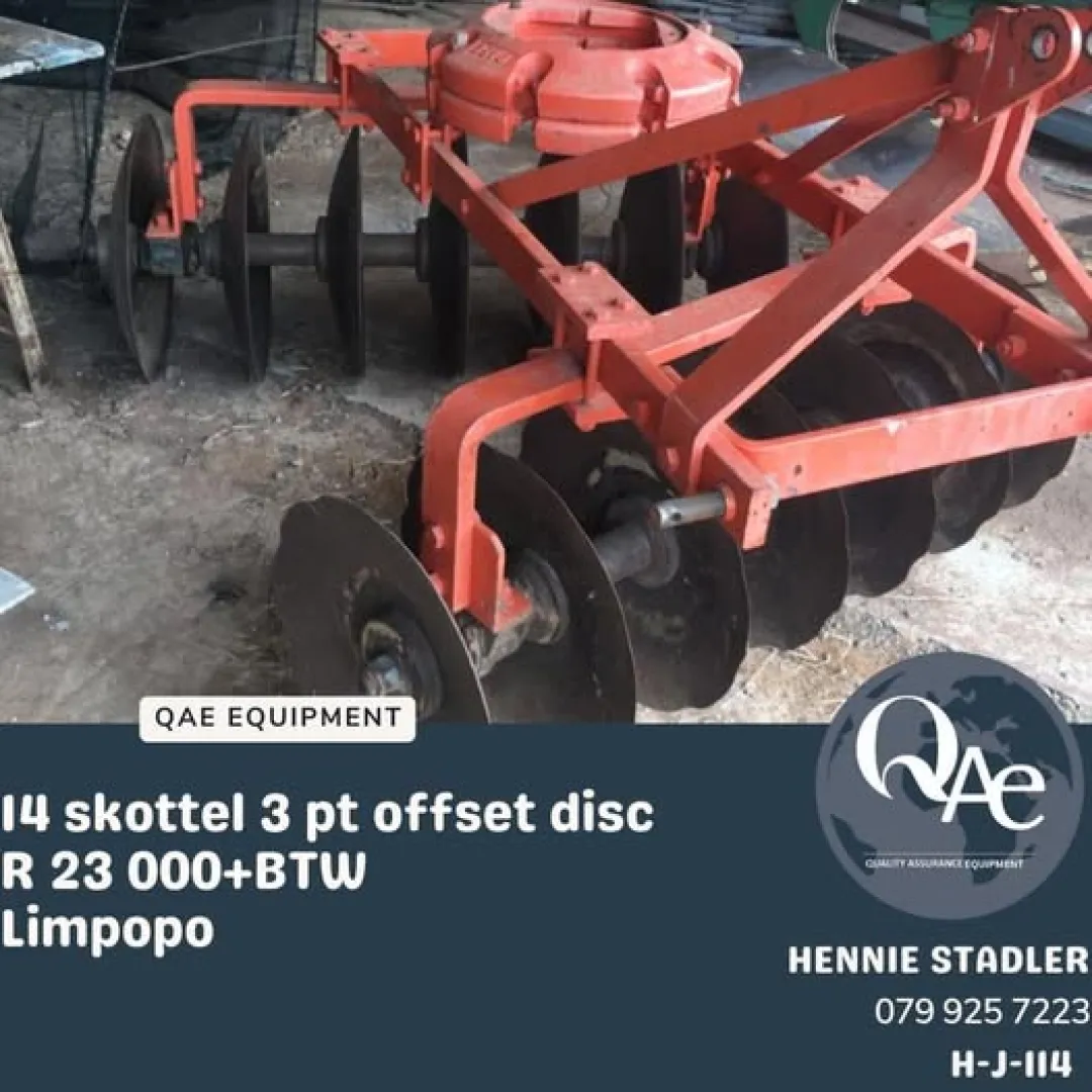 14 Skottel Offset disc |  QAC Equipment