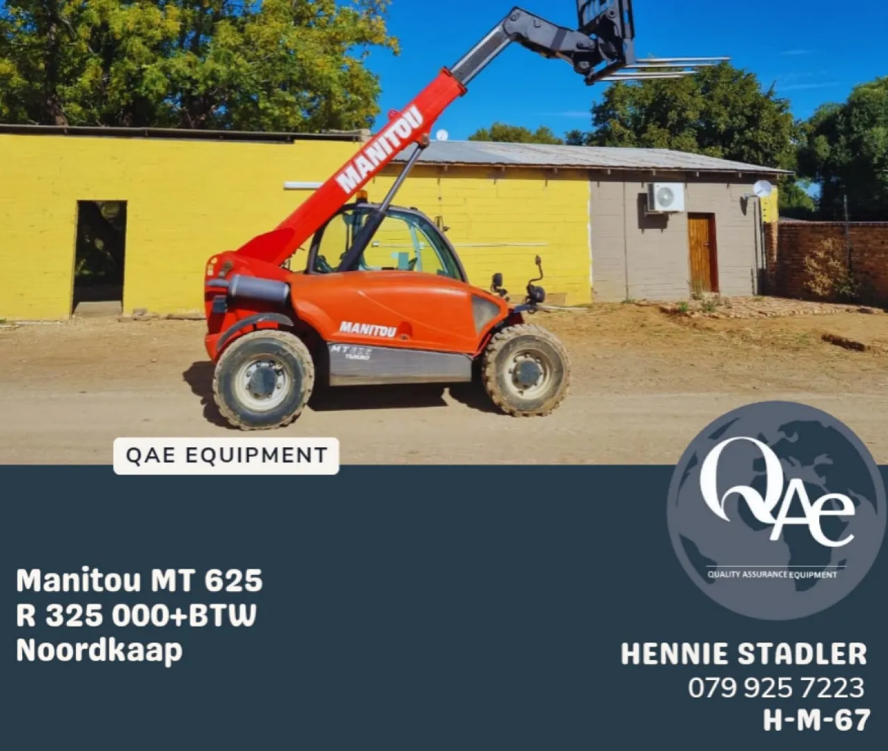 Manitou MT 625 |  QAC Equipment