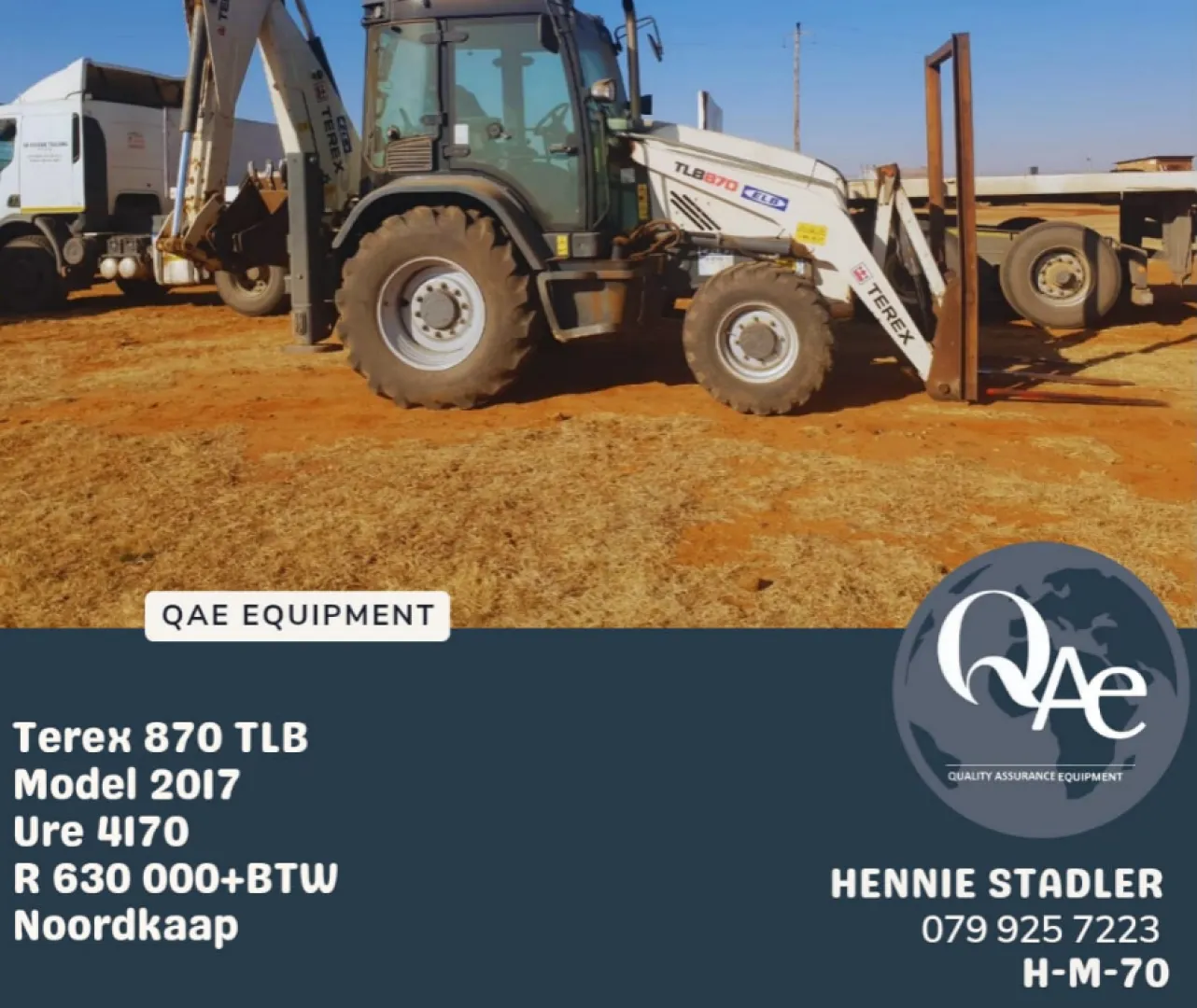 Terex 870 TLB |  QAC Equipment