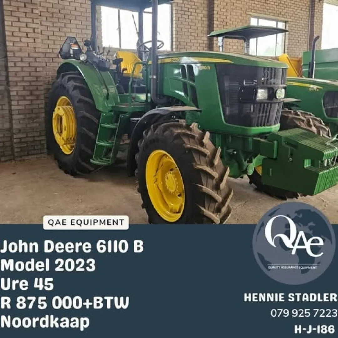 John Deere 6110B 2023 model | QAC Equipment