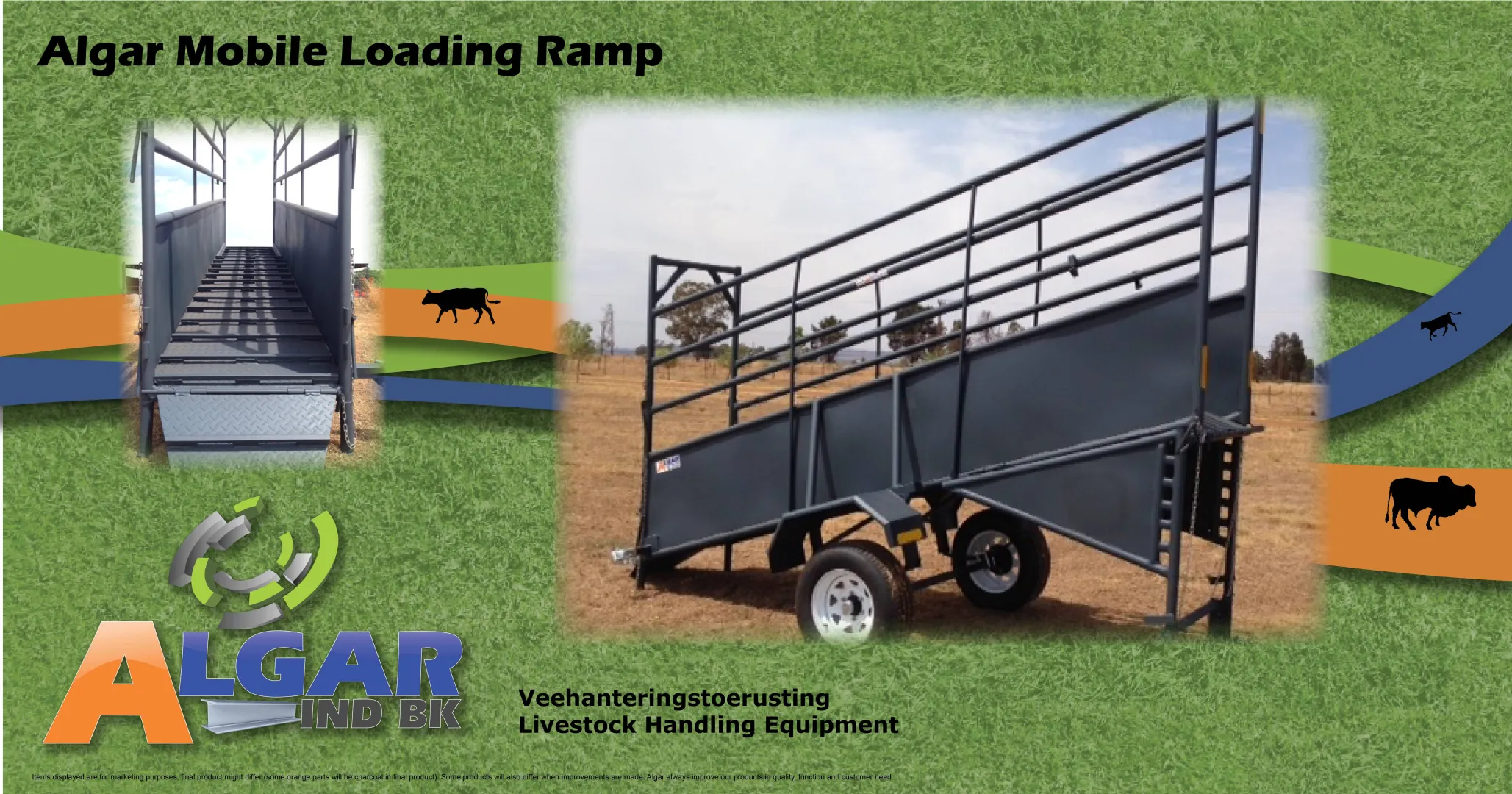 Mobile loading ramp | Mobiele laaibank | Algar