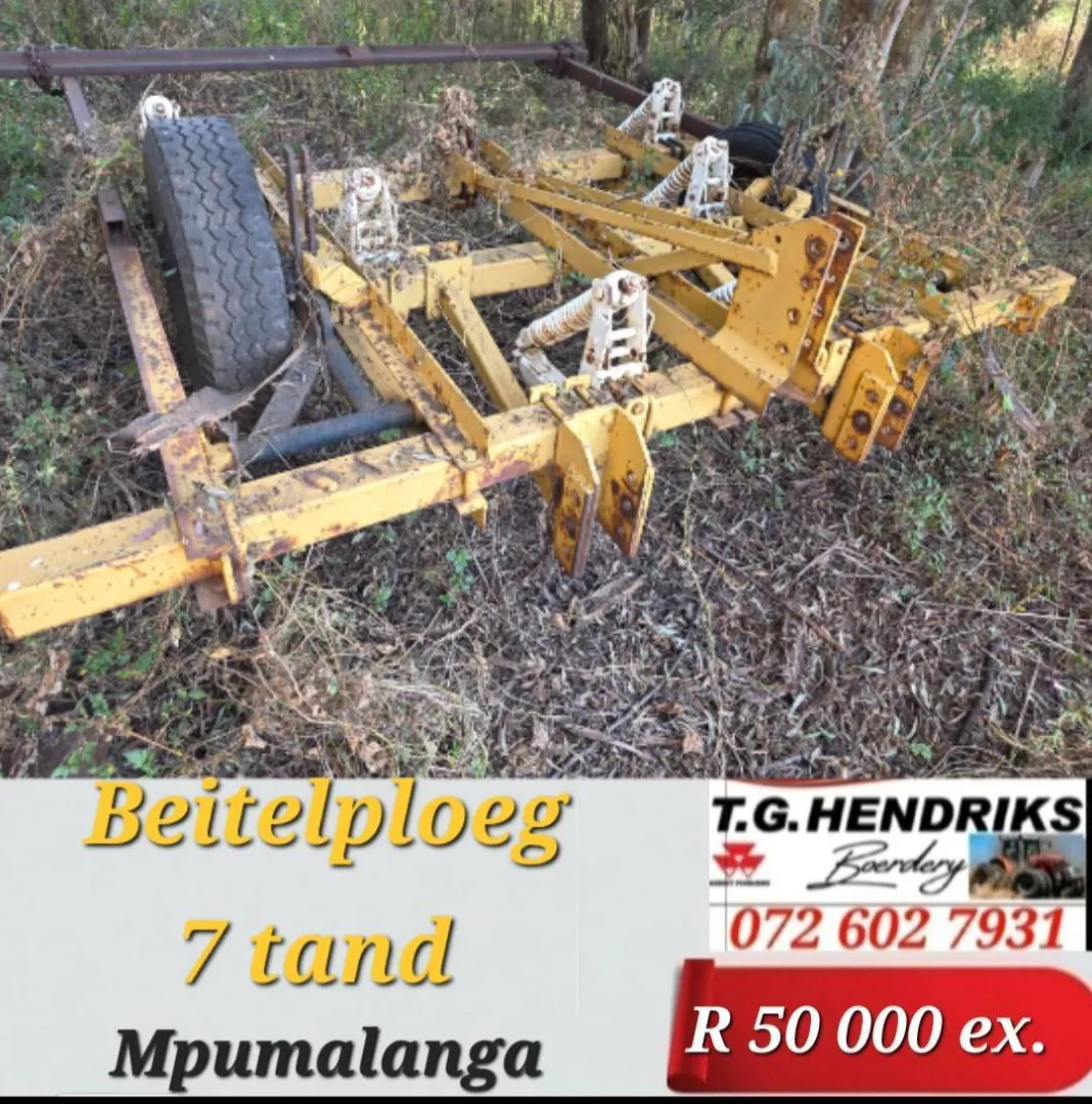 Beitelploeg 7 tand | T.G. Hendriks
