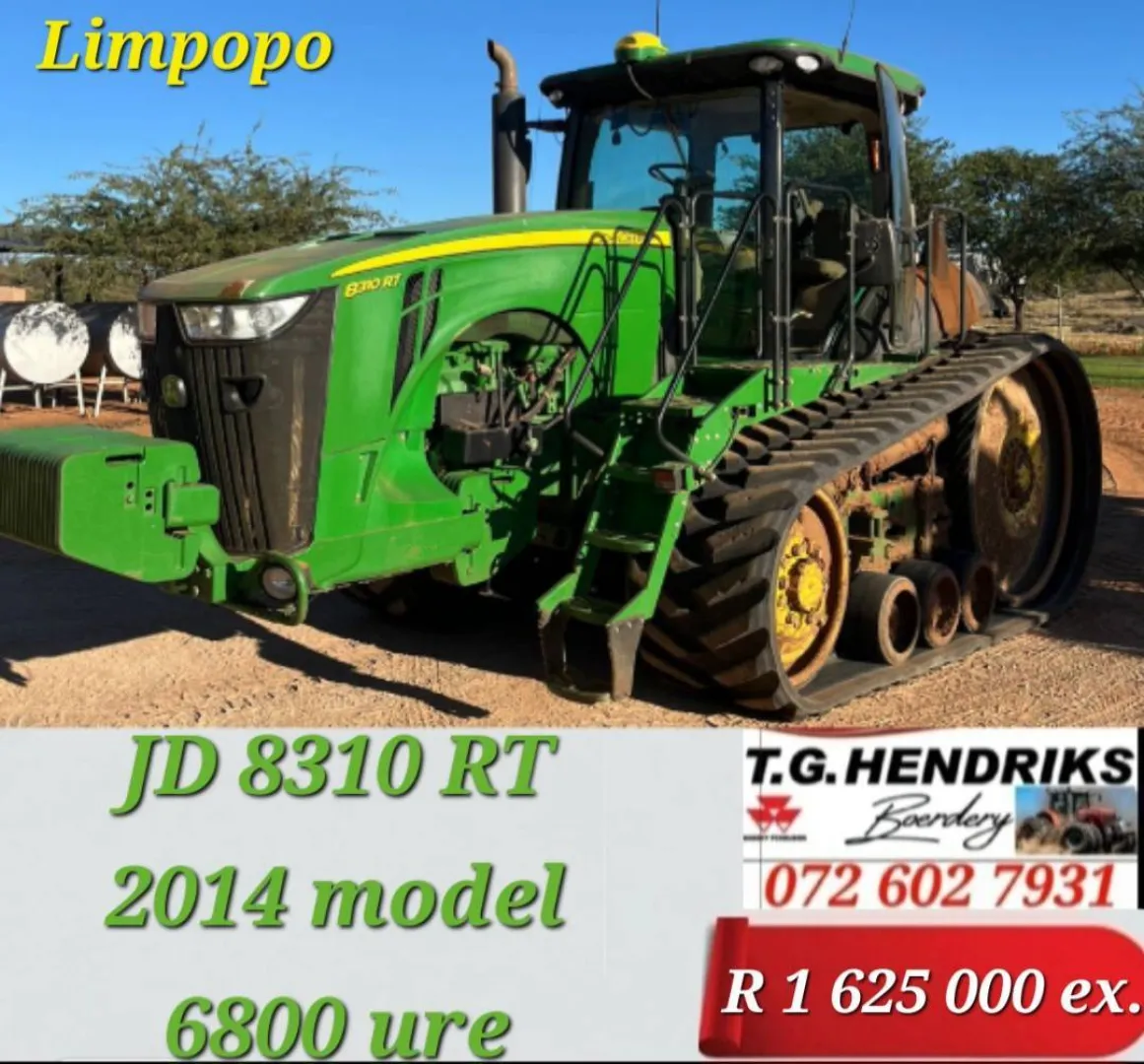 John Deere 8310 RT 2014 model | T.G. Hendriks