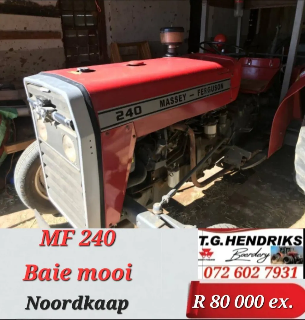 MF 240 baie mooi | T.G. Hendriks