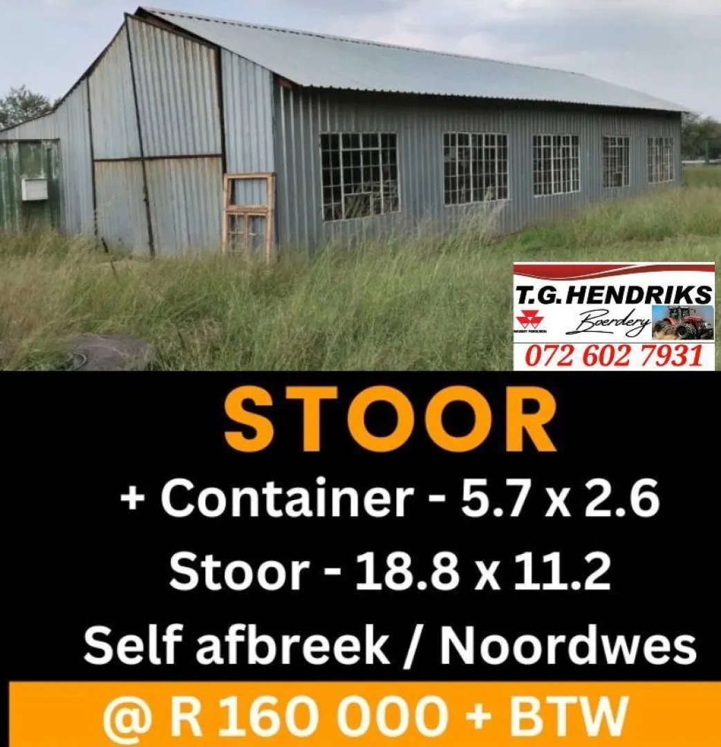 Stoor + container 5.7 x 2.6 | T.G. Hendriks