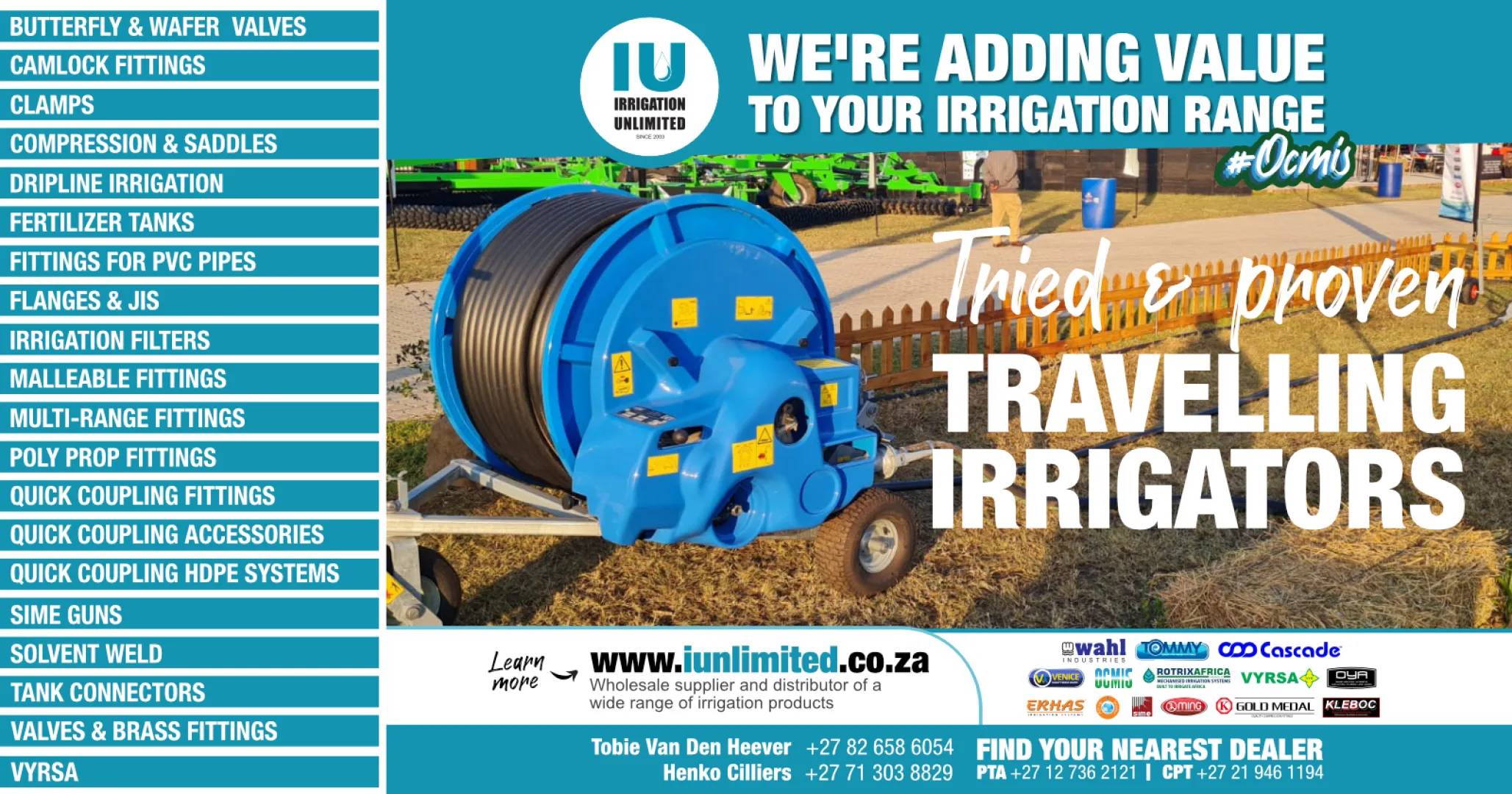 Tried &amp; proven travelling irrigators | Irrigation Unlimited