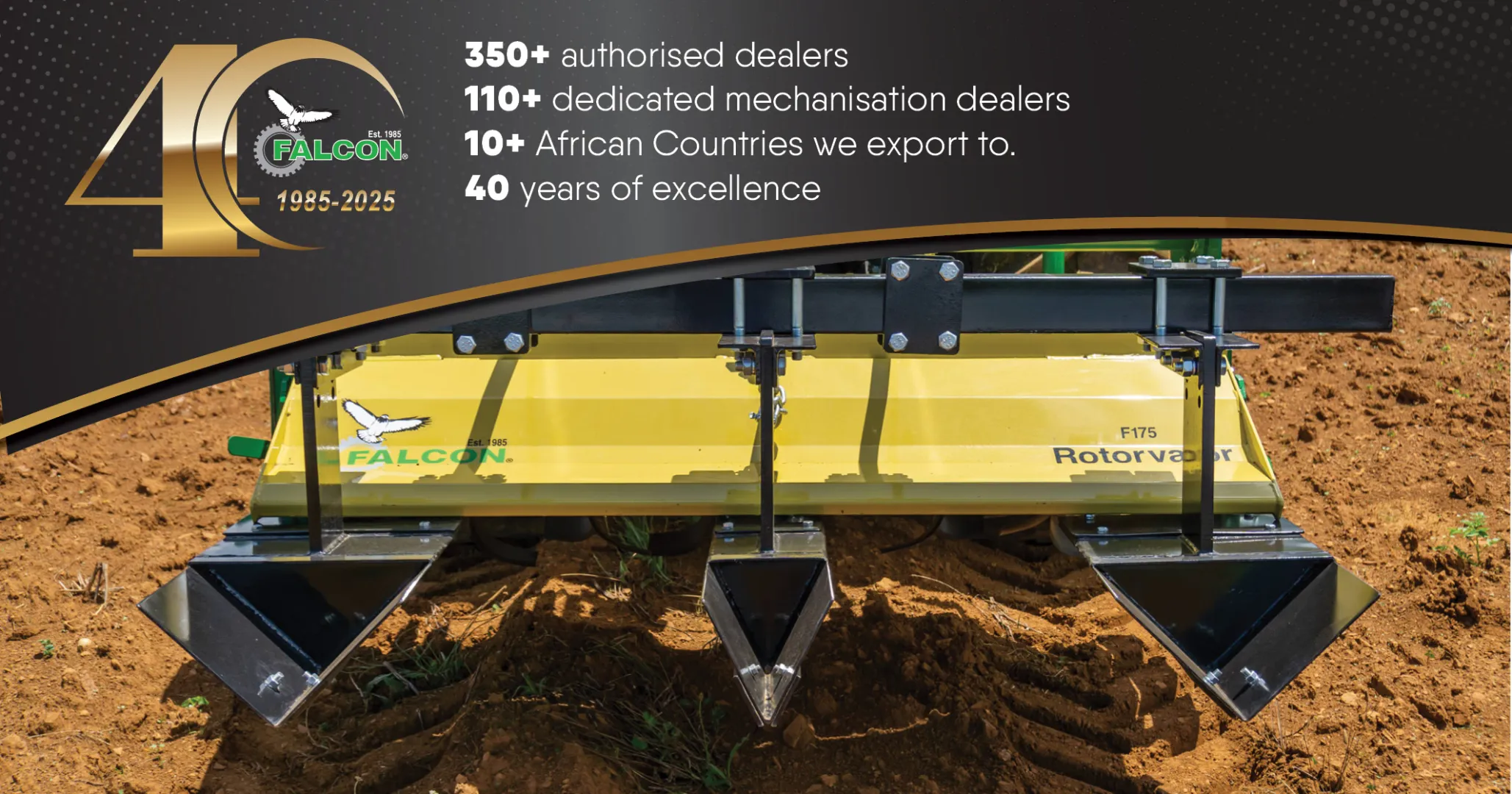 Falcon Rotavator F175 | Falcon Equipment