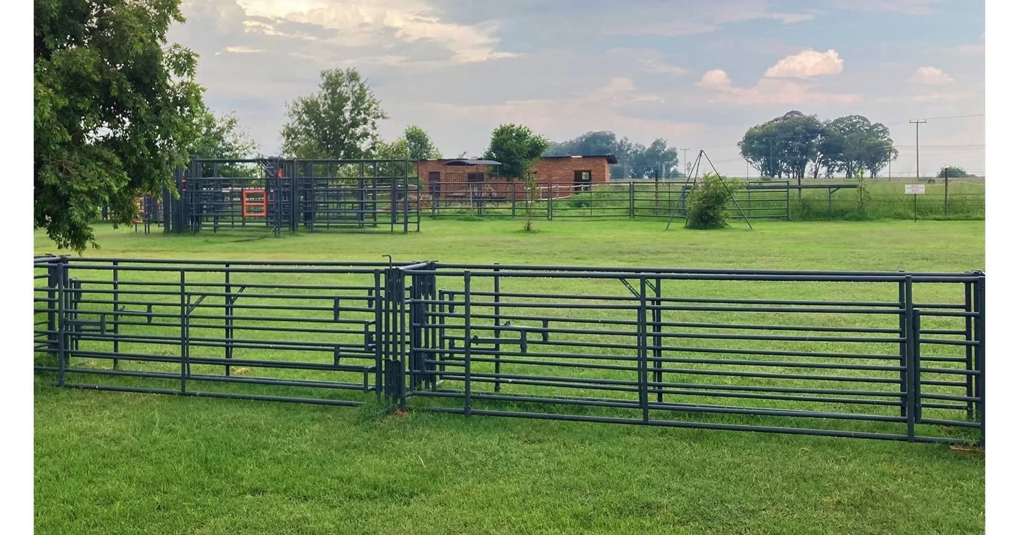 Adjustable sheep crush | Skaap verstelbaredrukgang | Algar