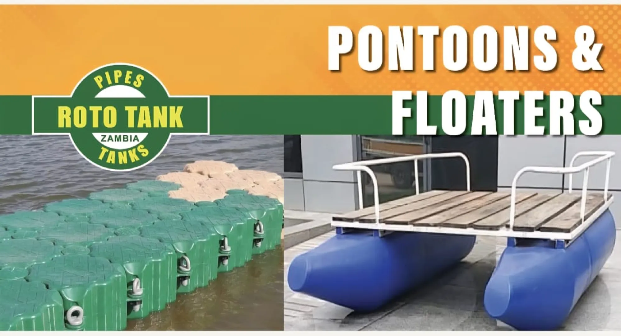 Pontoons &amp; floaters | Roto Tanks