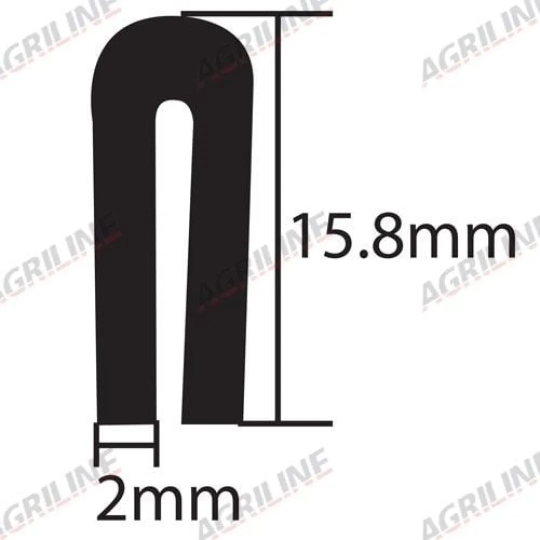 Dash Rubber Part No. 5815 | Agriline Products