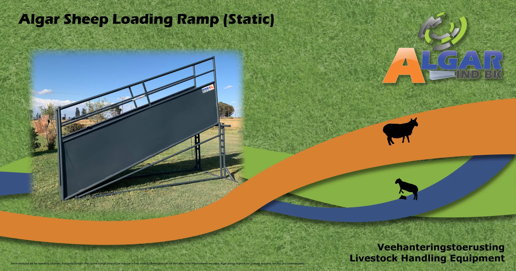 Sheep loading ramp (Static) | Skaap laaibank (Staties) | Algar