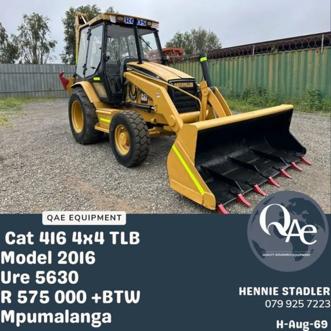CAT 416 TLB | QAC Equipment
