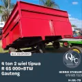 4 Ton 2 wiel Tipwa | QAC Equipment