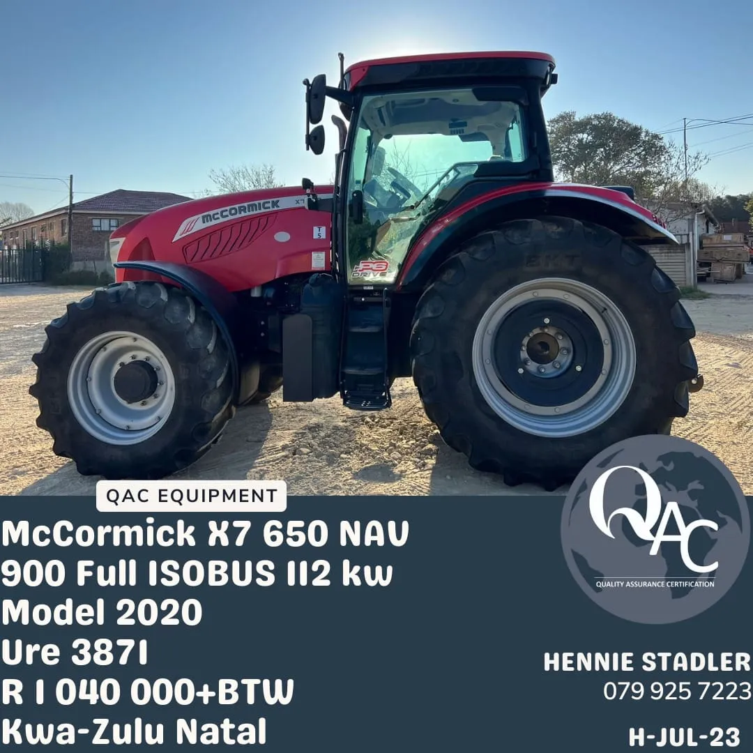 McCormick x7 650 | QAC Equipment