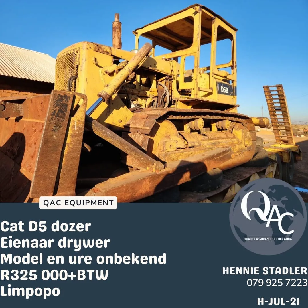 CAT D5B DOZER | QAC Equipment