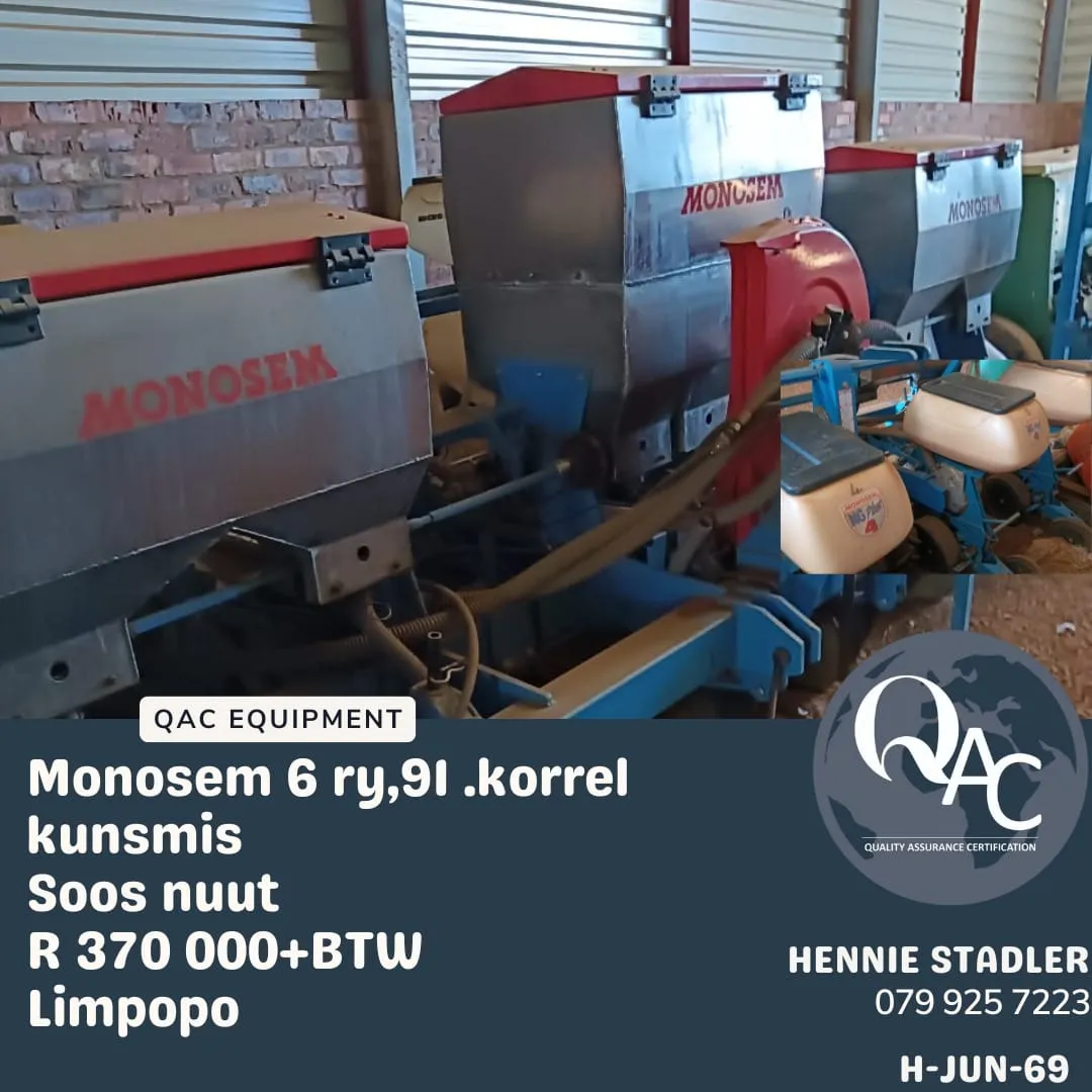 Monosem 6 Ry Korrel Kunsmis | QAC Equipment