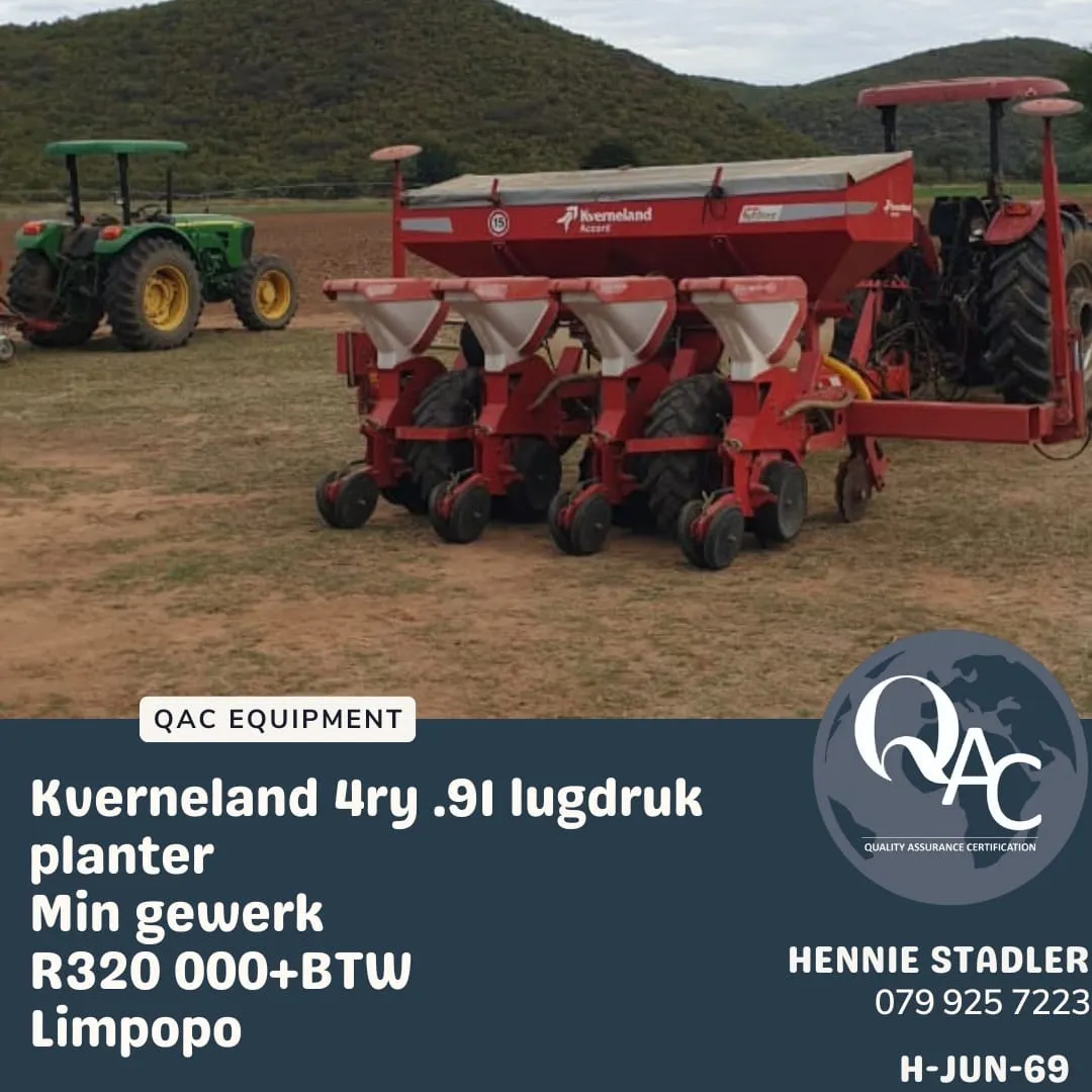 Kverneland 4 Row Planter | QAC Equipment