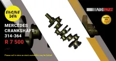Mercedes Crankshaft 314-364 | Engine Den