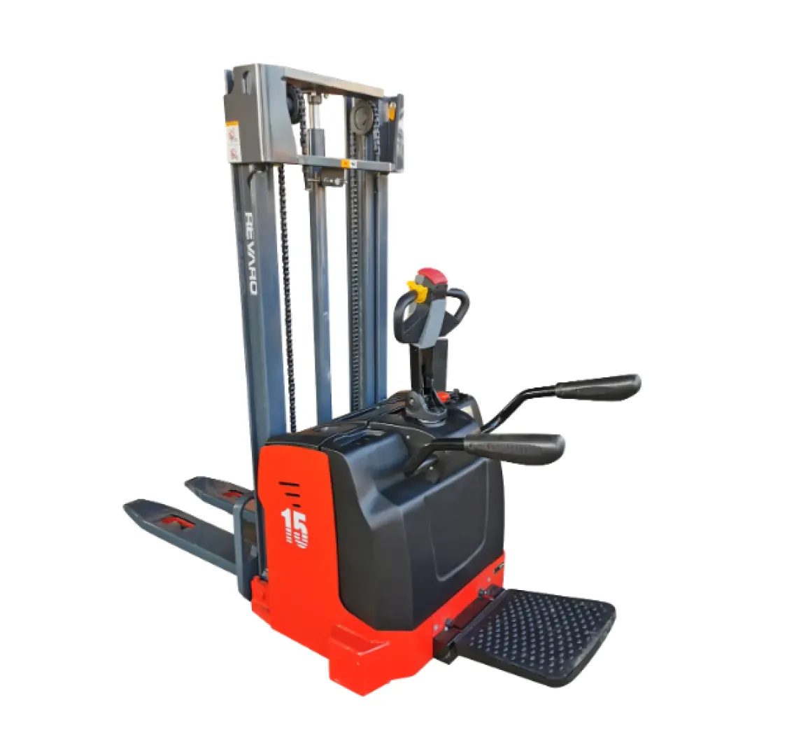 FE15 Electric Pedestrian Pallet Stacker | Revaro