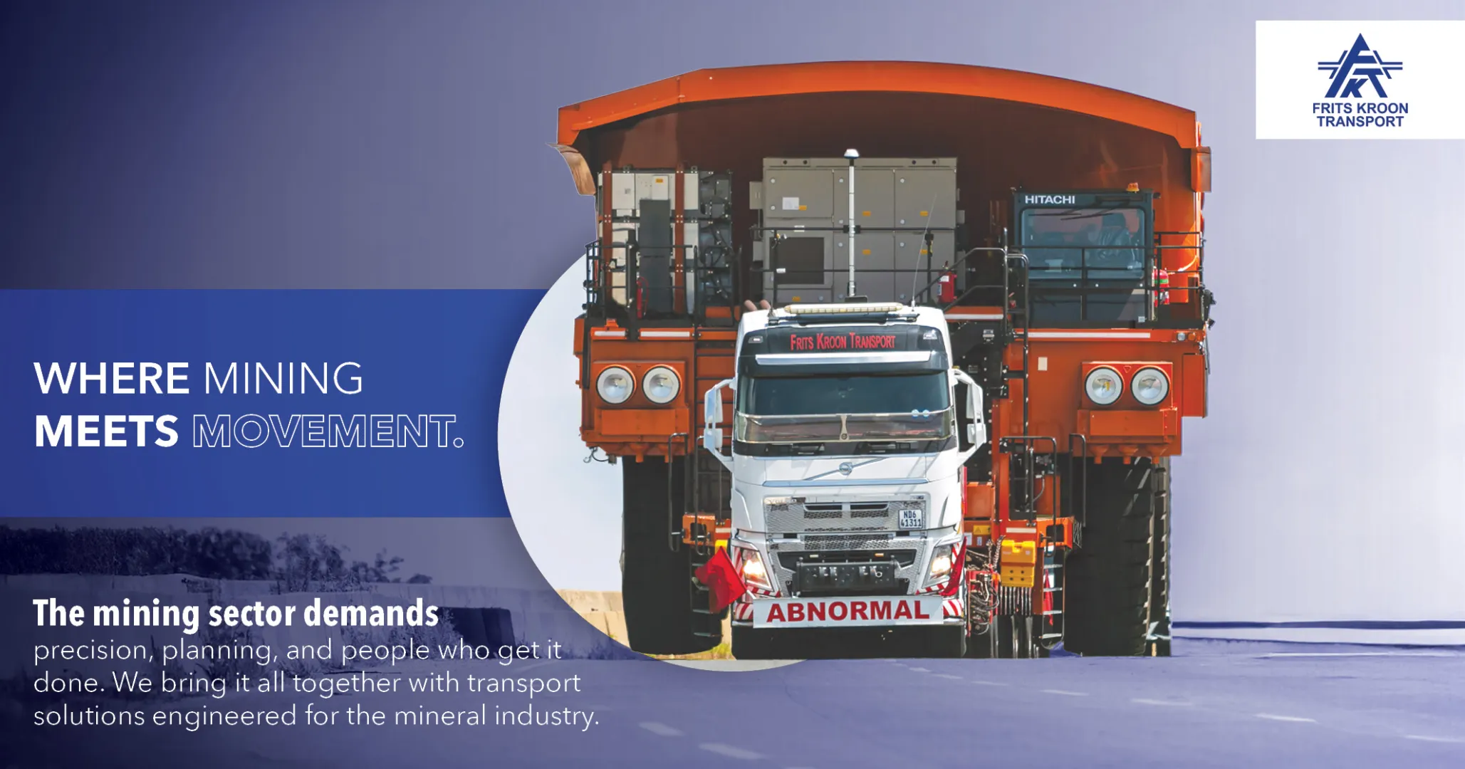 Where mining meets movement | Frits Kroon Transport