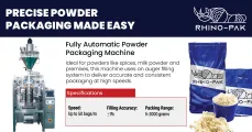 Fully Automatic Powder Packaging Machine | Rhino-pak