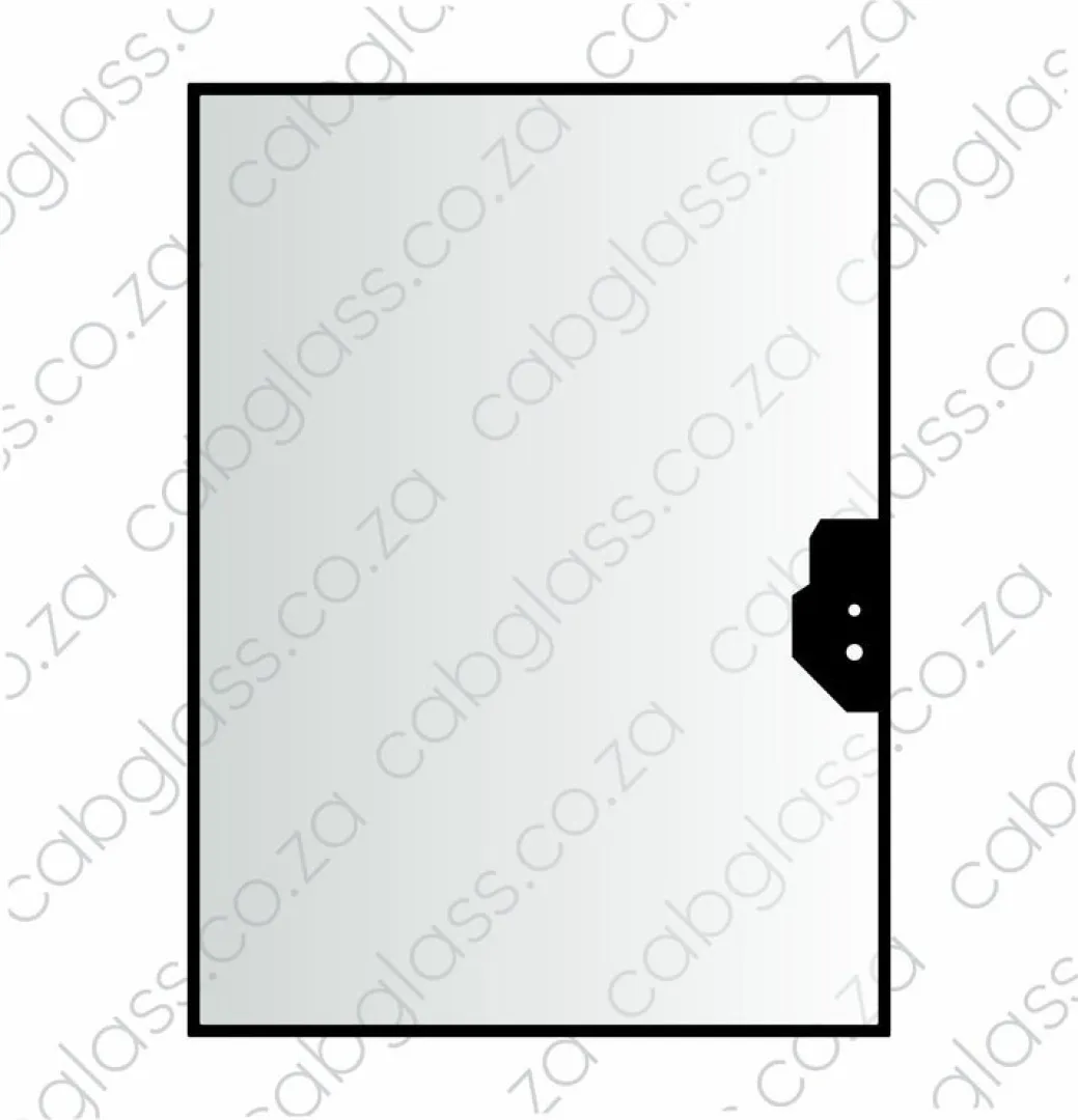REAR CAB GLASS | HITACHI TLB FB-SER | Cabglass