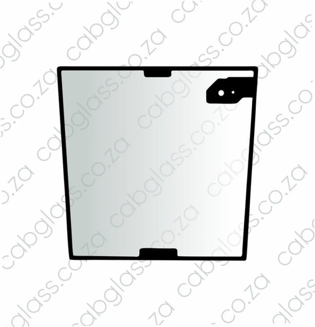 REAR CAB GLASS UPPER | FERMEC TLB 760 - 965 (2000-) | Cabglass
