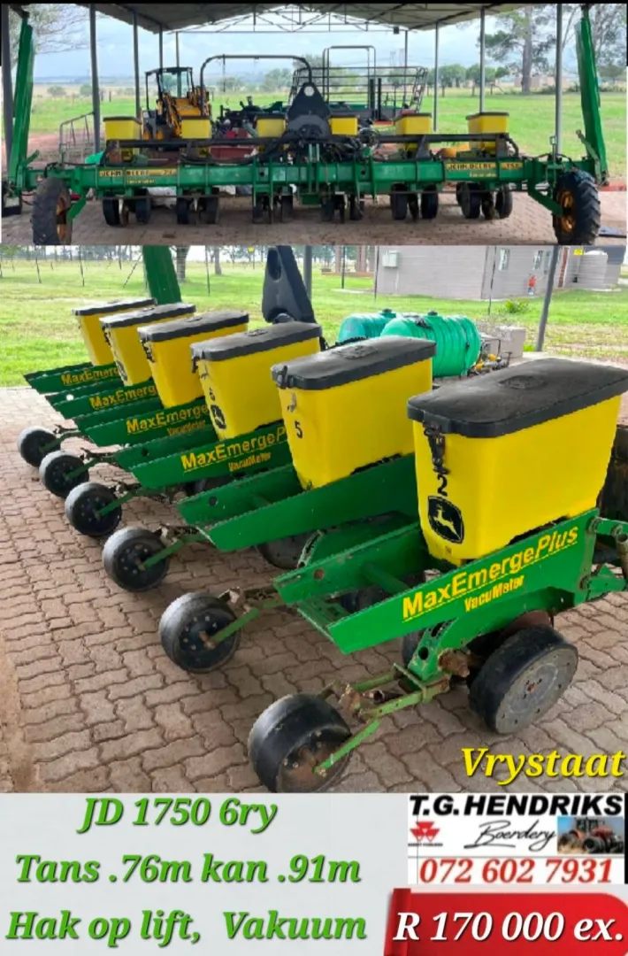 John Deere 1750 6ry tans | T.G. Hendriks
