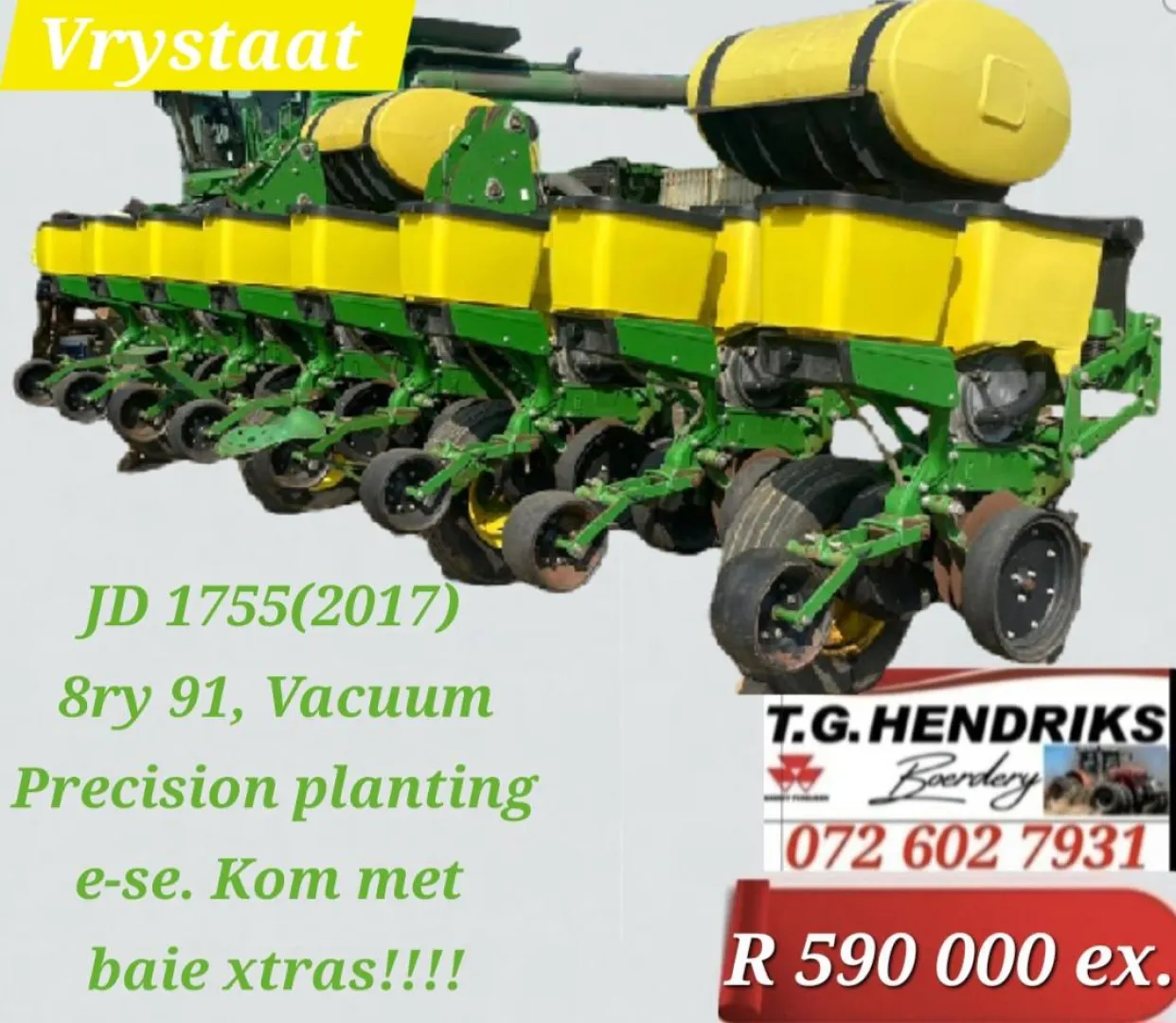 John Deere 1755 (2017) | T.G. Hendriks