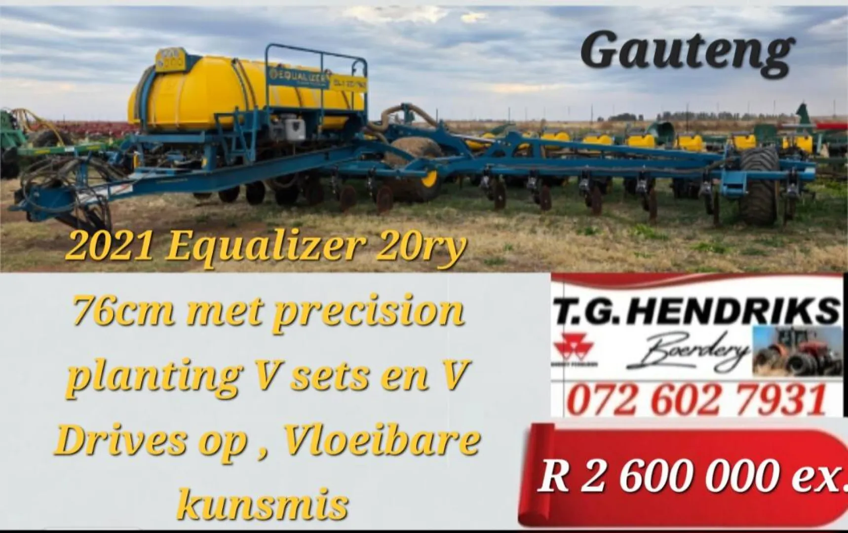 2021 Equalizer 20ry 76cm | T.G. Hendriks