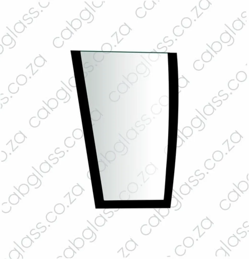 FRONT LOWER LH | CAT TLB E-SER (416E - 450E) BACKHOE | Cabglass