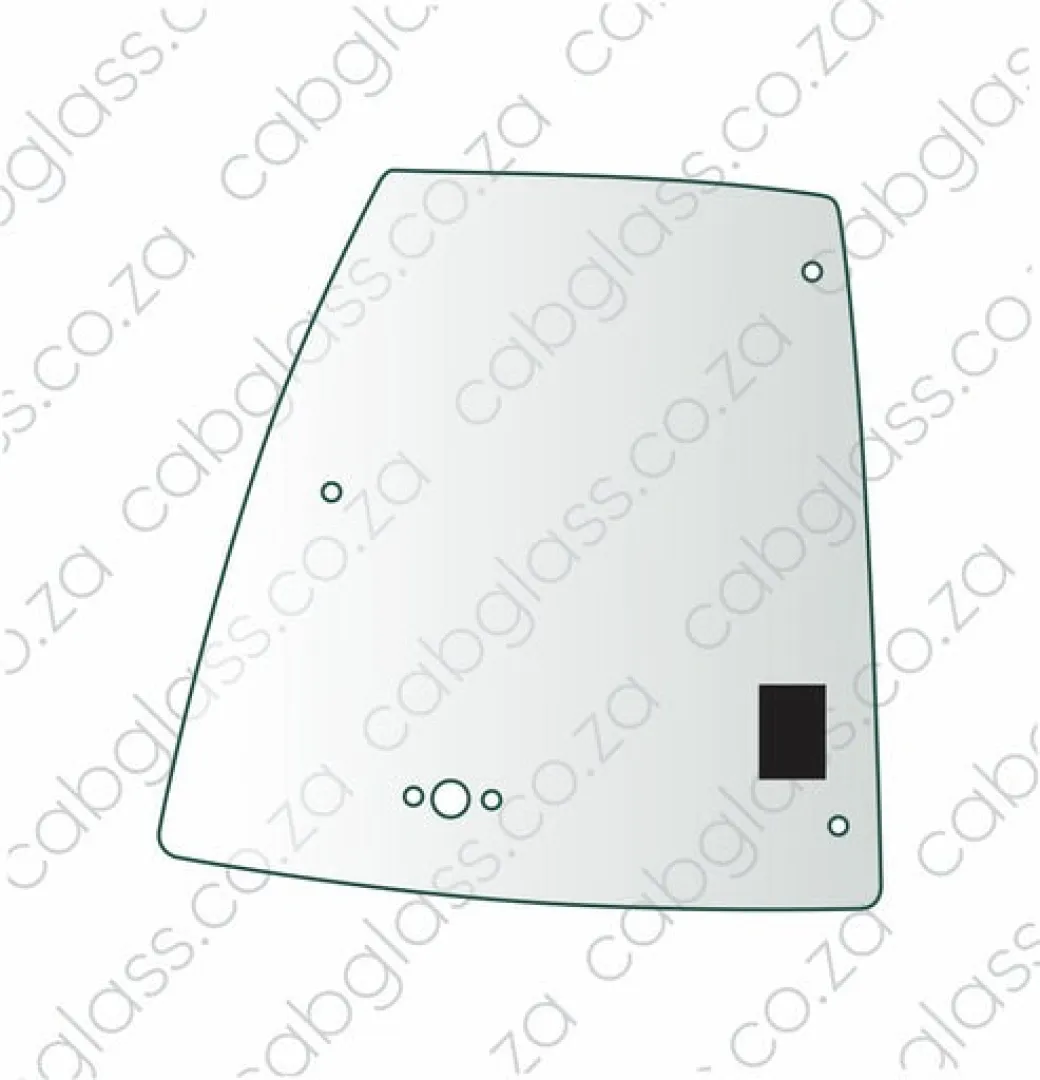 DOOR UPPER LH | CAT TLB E-SER (416E - 450E) BACKHOE | Cabglass