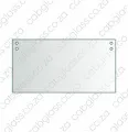 REAR CAB GLASS LOWER 25% | CAT TLB E-SER (416E - 450E) BACKHOE | Cabglass
