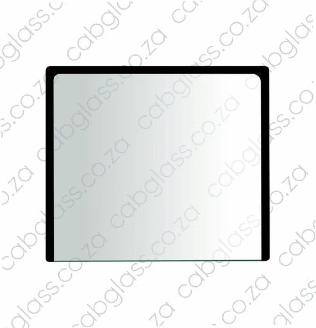 REAR CAB GLASS UPPER 50% | CAT TLB E-SER (416E - 450E) BACKHOE | Cabglass