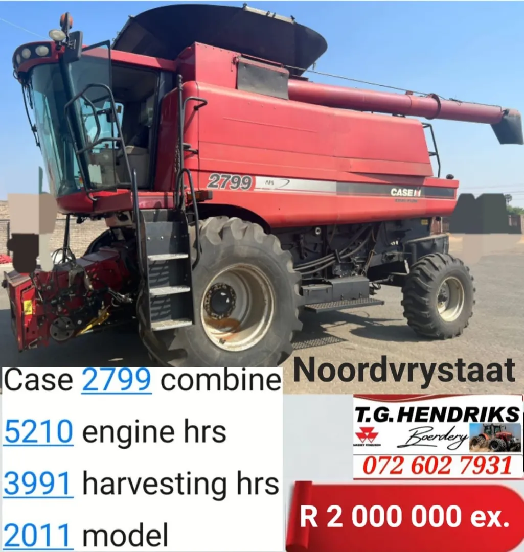 Case 2799 Combine | T.G Hendriks boerdery