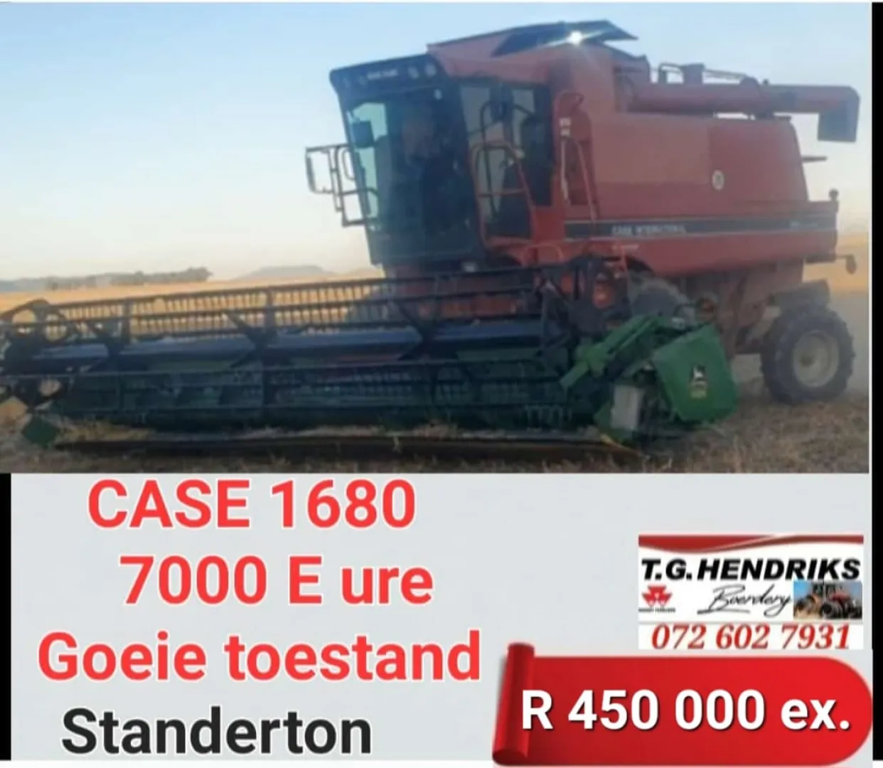 Case 1680 | T.G Hendriks boerdery