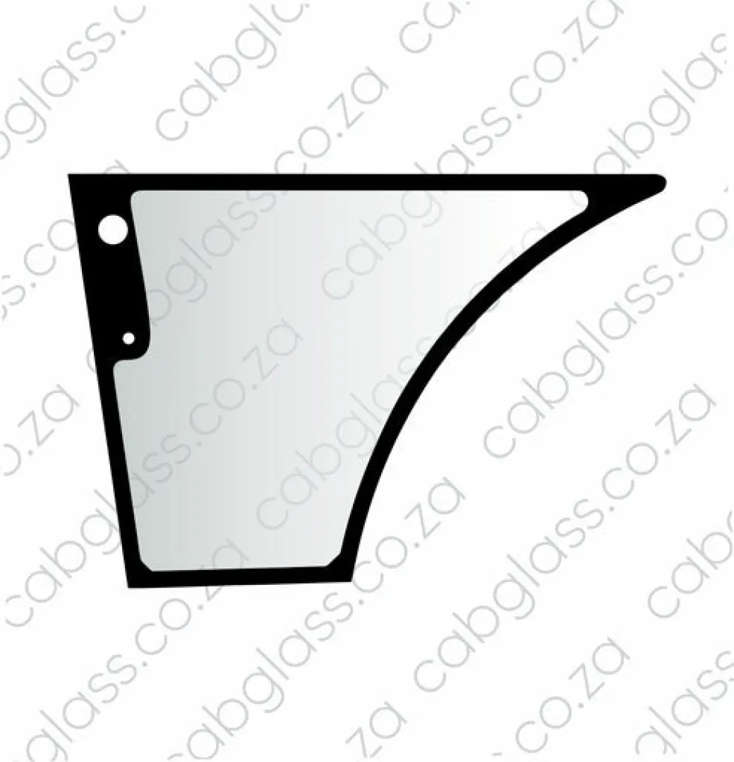 DOOR LOWER LH | CASE 580-675 SR/ST | Cabglass