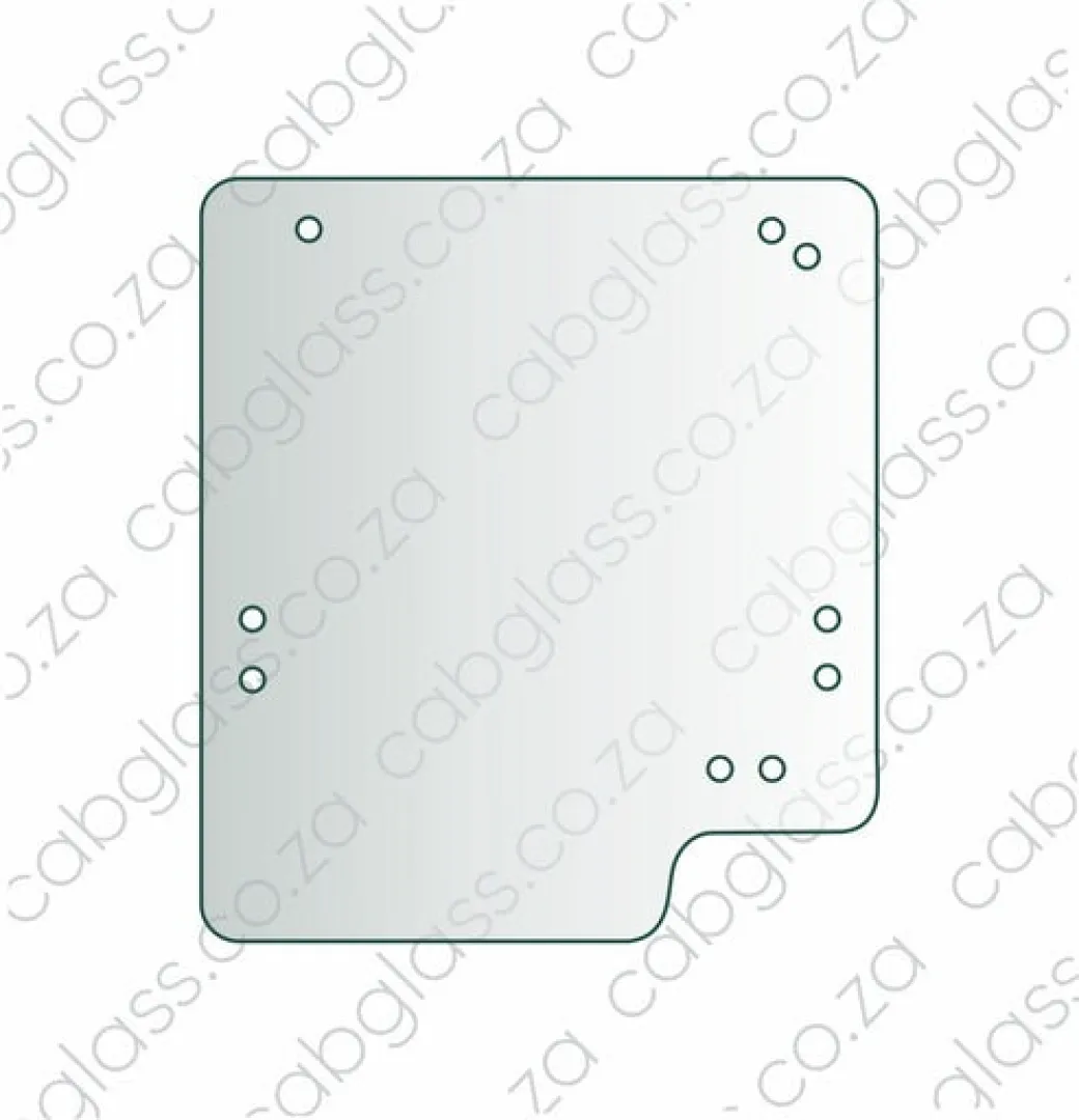 FRONT | JCB TELEHANDLER 525-58 - 540-120 | Cabglass
