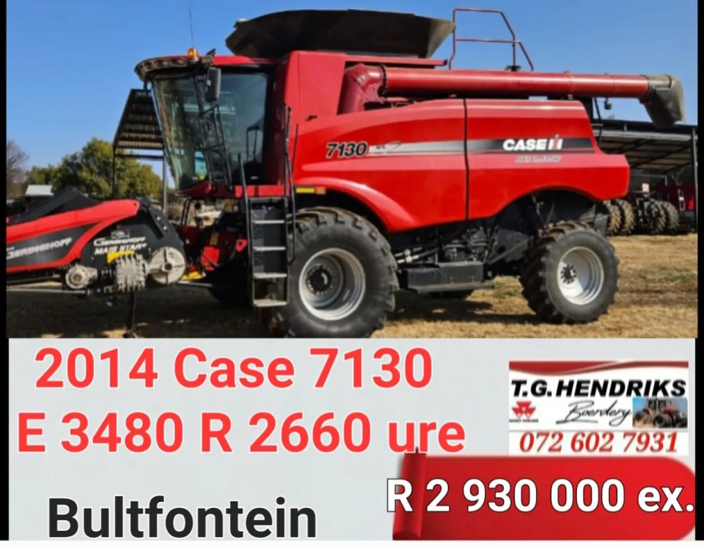 2014 Case 7130 | T.G Hendriks boerdery