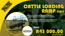 TLR4 Cattle loading ramp (roadworthy) | Tal-Tec